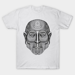 peculiar and strange face tattoo T-Shirt